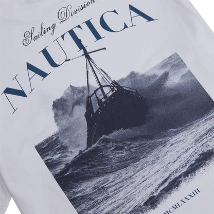 Off White - Lifestyle - Nautica Mens Kokay Graphic T-Shirt