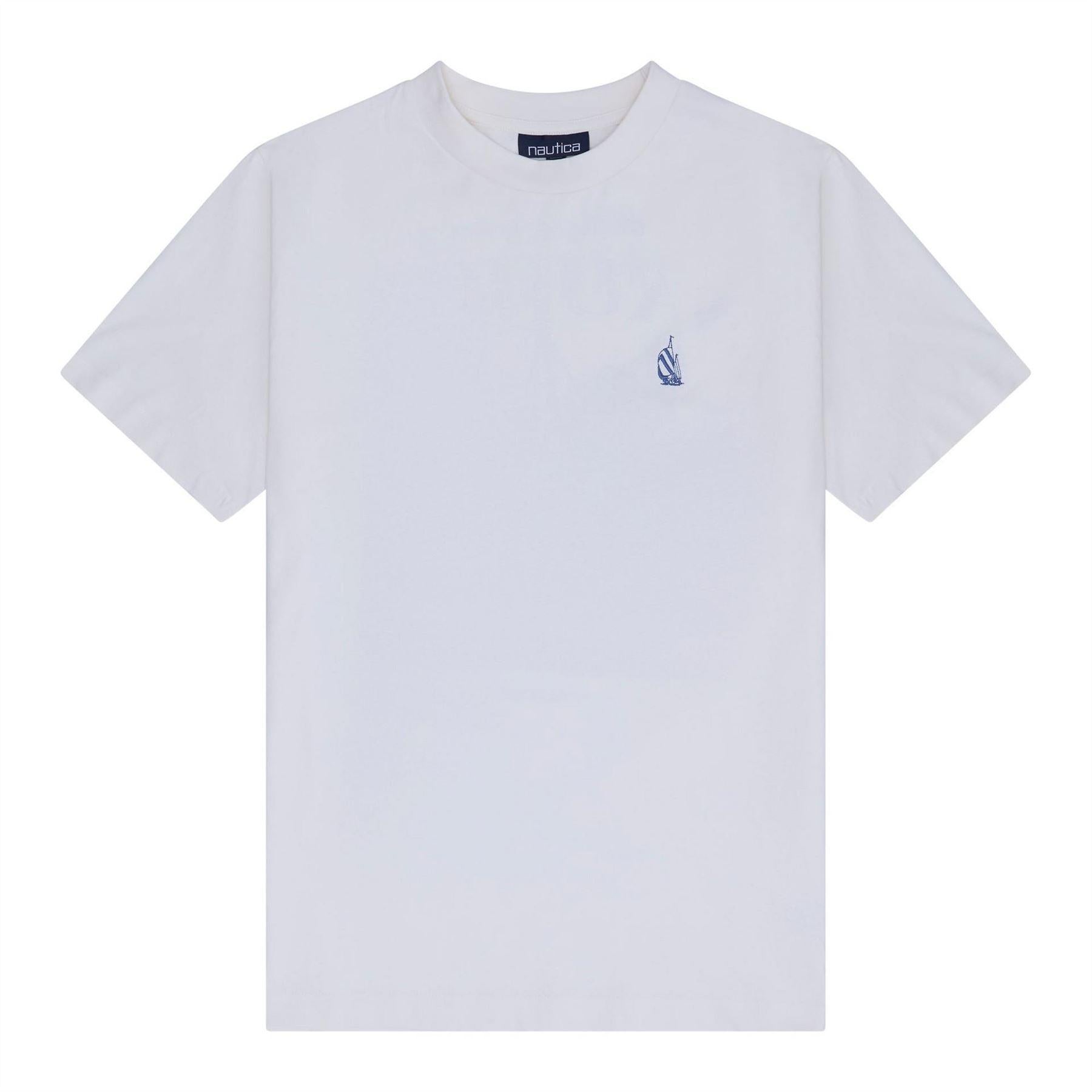 Off White - Front - Nautica Mens Kokay Graphic T-Shirt