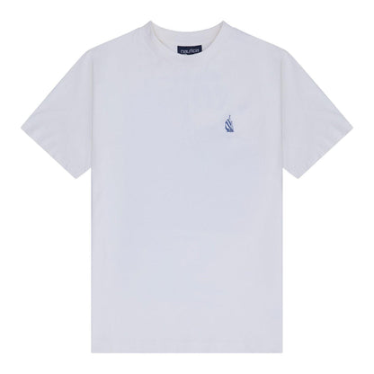 Off White - Front - Nautica Mens Kokay Graphic T-Shirt