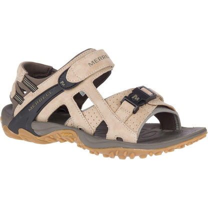 Taupe - Lifestyle - Merrell Mens Kahuna Iii Suede Sandals