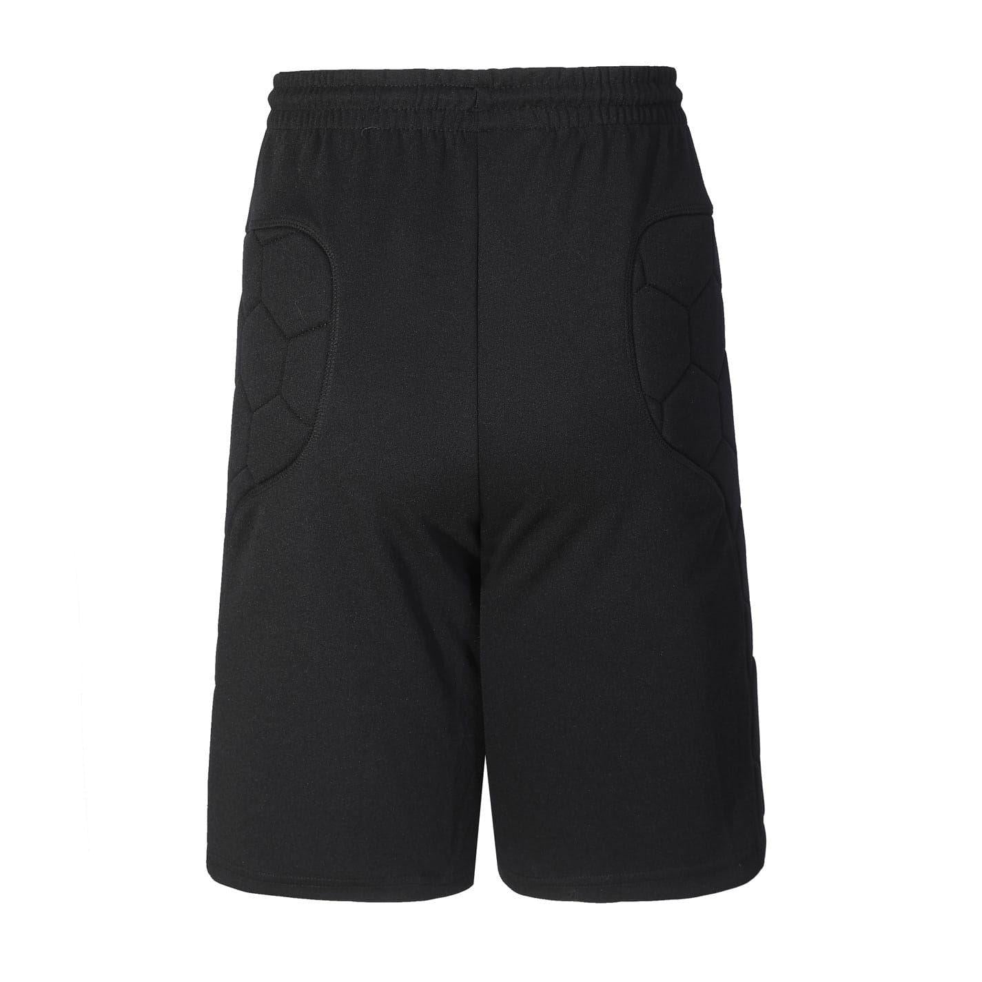 Black - Back - Sondico Mens Padded Goalkeeper Shorts