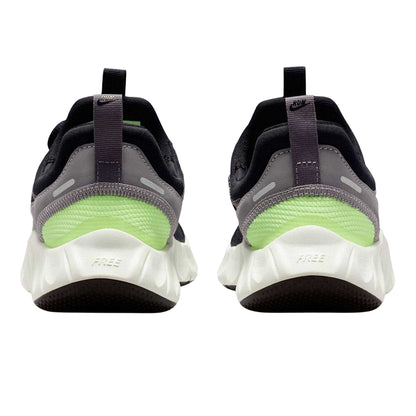 Black-Saffron - Back - Nike Childrens-Kids 5.0 Mesh Barefoot Flat Trainers