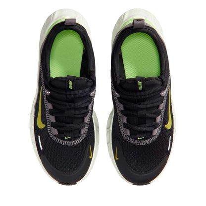 Black-Saffron - Lifestyle - Nike Childrens-Kids 5.0 Mesh Barefoot Flat Trainers