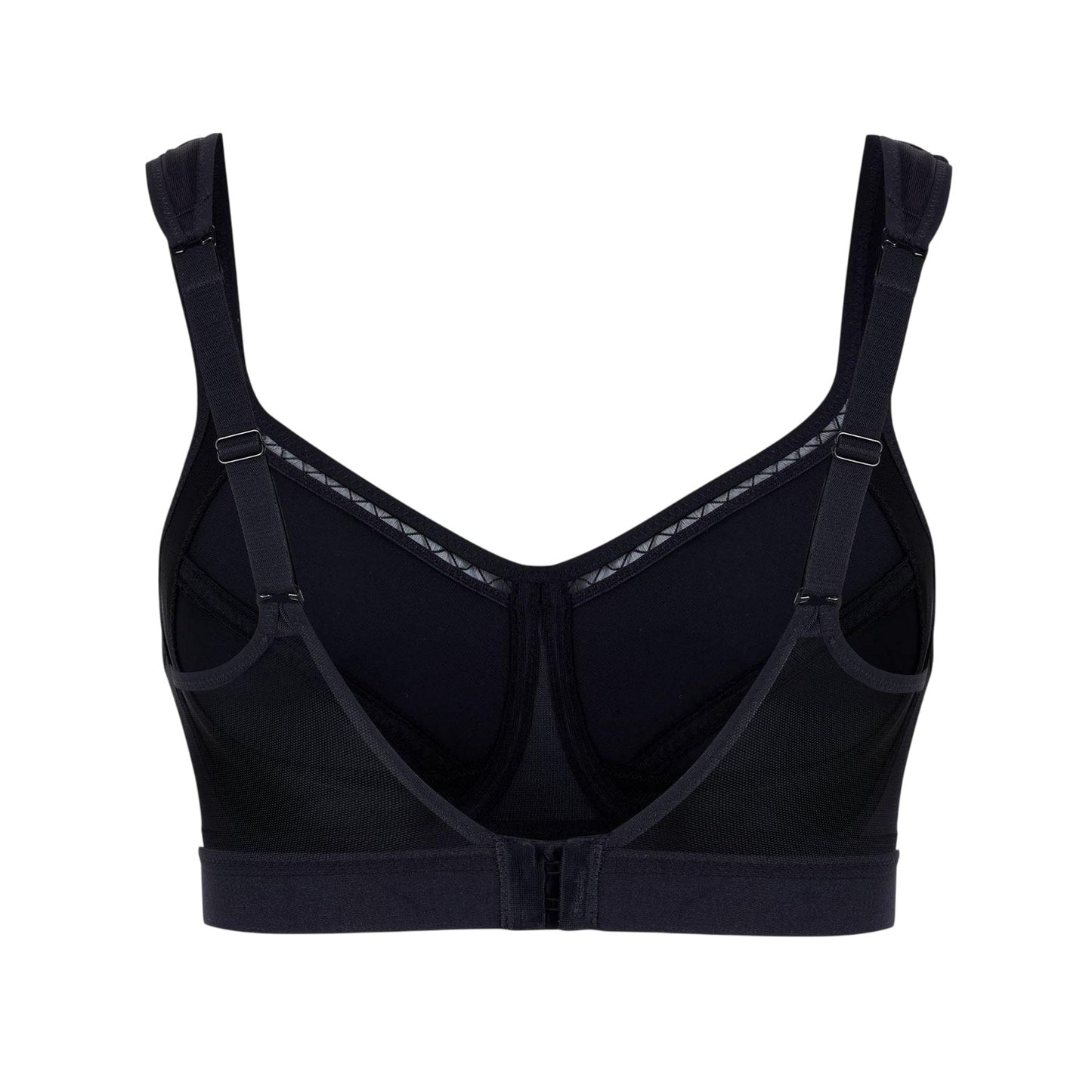 Black - Back - Champion Womens-Ladies Classic Shock Absorber Sports Bra