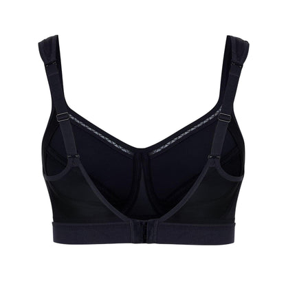 Black - Back - Champion Womens-Ladies Classic Shock Absorber Sports Bra