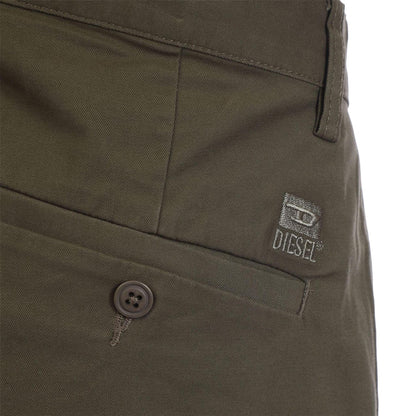 Green - Side - Diesel Mens Lars Shorts