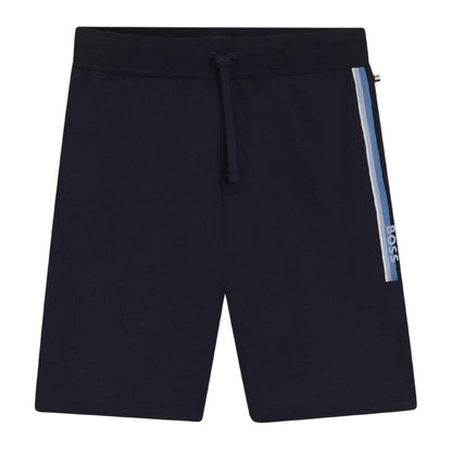 Blue - Front - Boss Mens Authentic Shorts