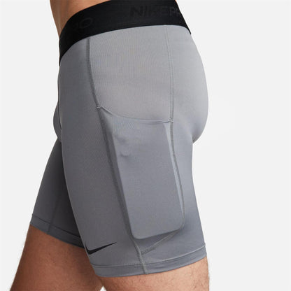 Smoke Grey - Lifestyle - Nike Mens Pro Core 9 Tight Base Layer Shorts