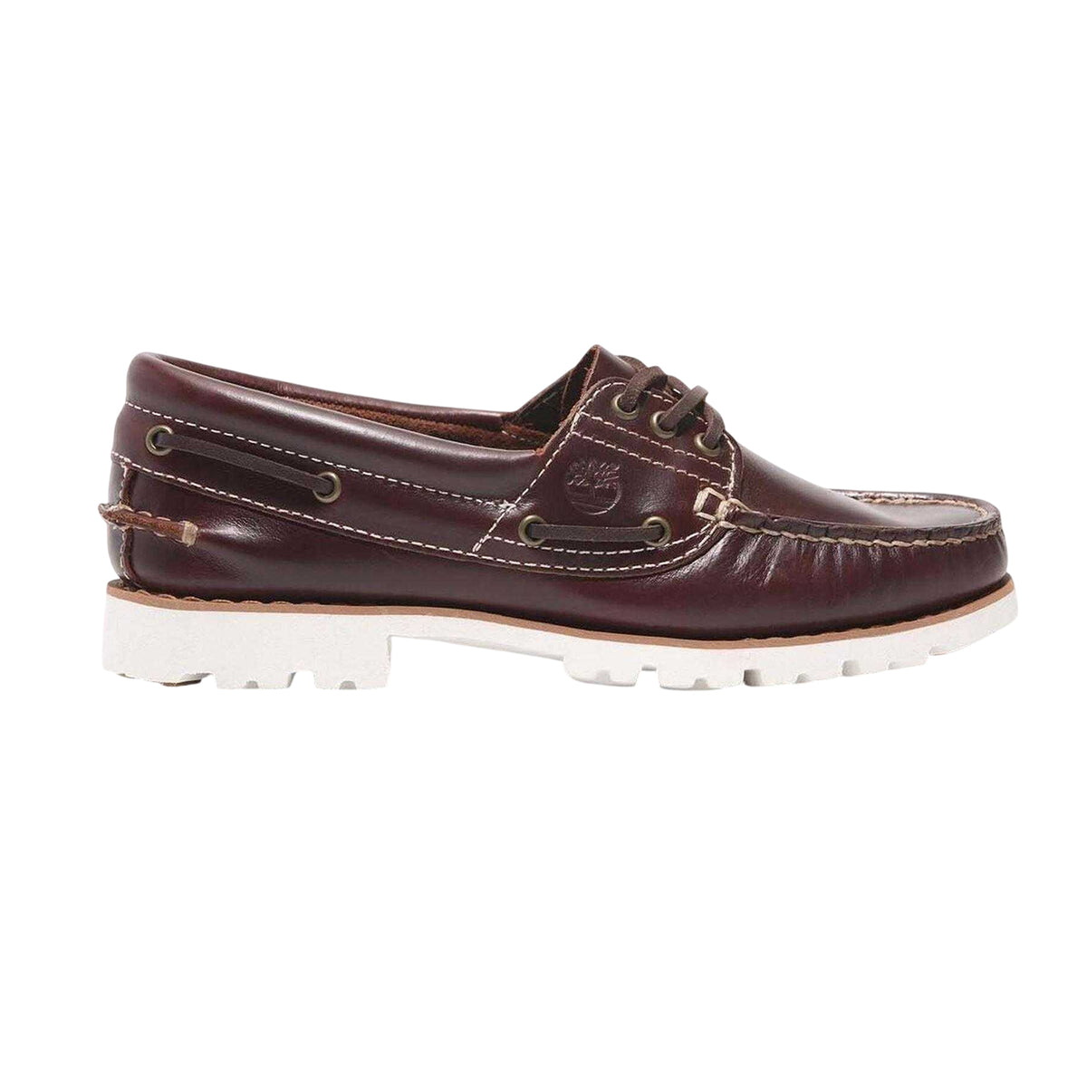 Brown - Front - Timberland Womens-Ladies Noreen Leather Boat Shoes
