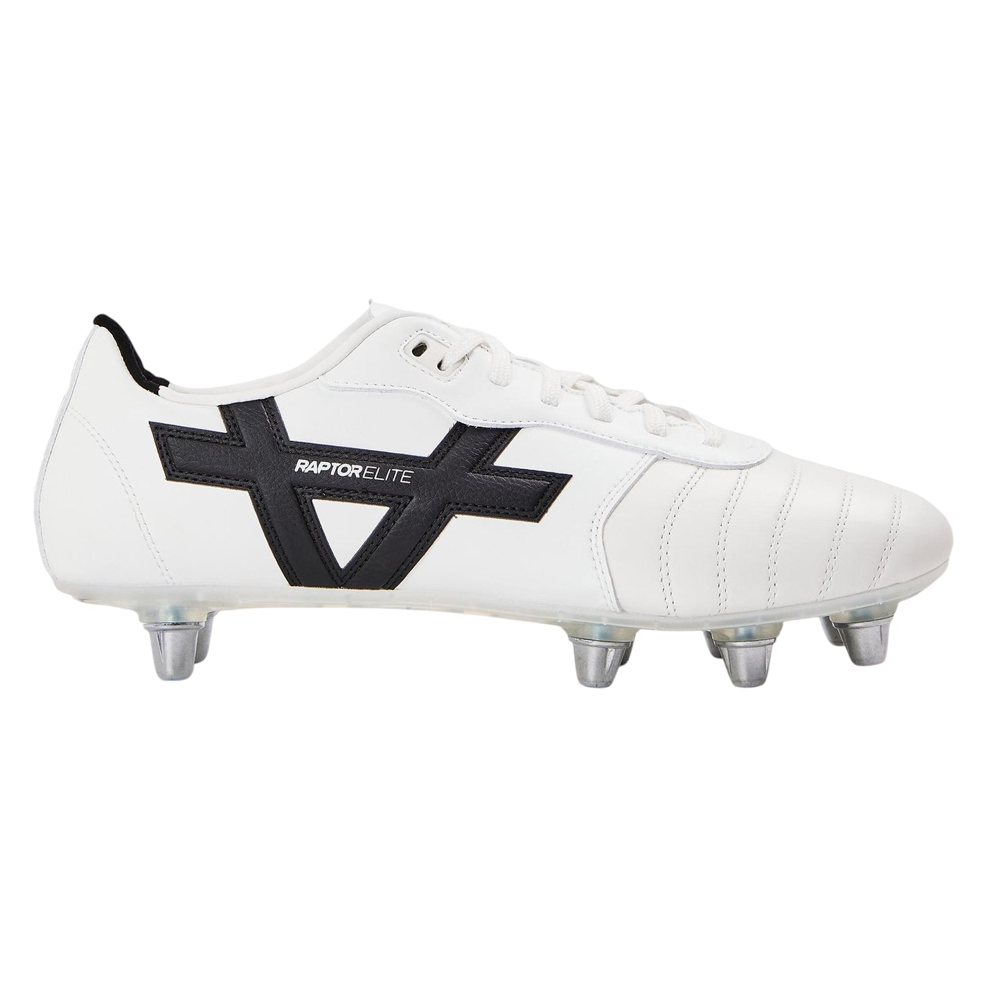 Black - Front - OXEN Mens Raptor Elite Studded Rugby Boots