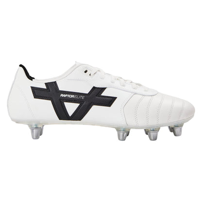Black - Front - OXEN Mens Raptor Elite Studded Rugby Boots