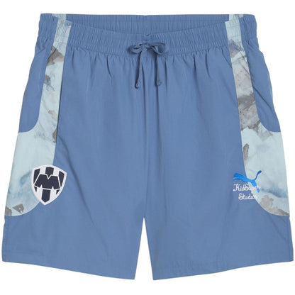 Deep Navy - Front - Puma Mens CF Monterrey Football Shorts