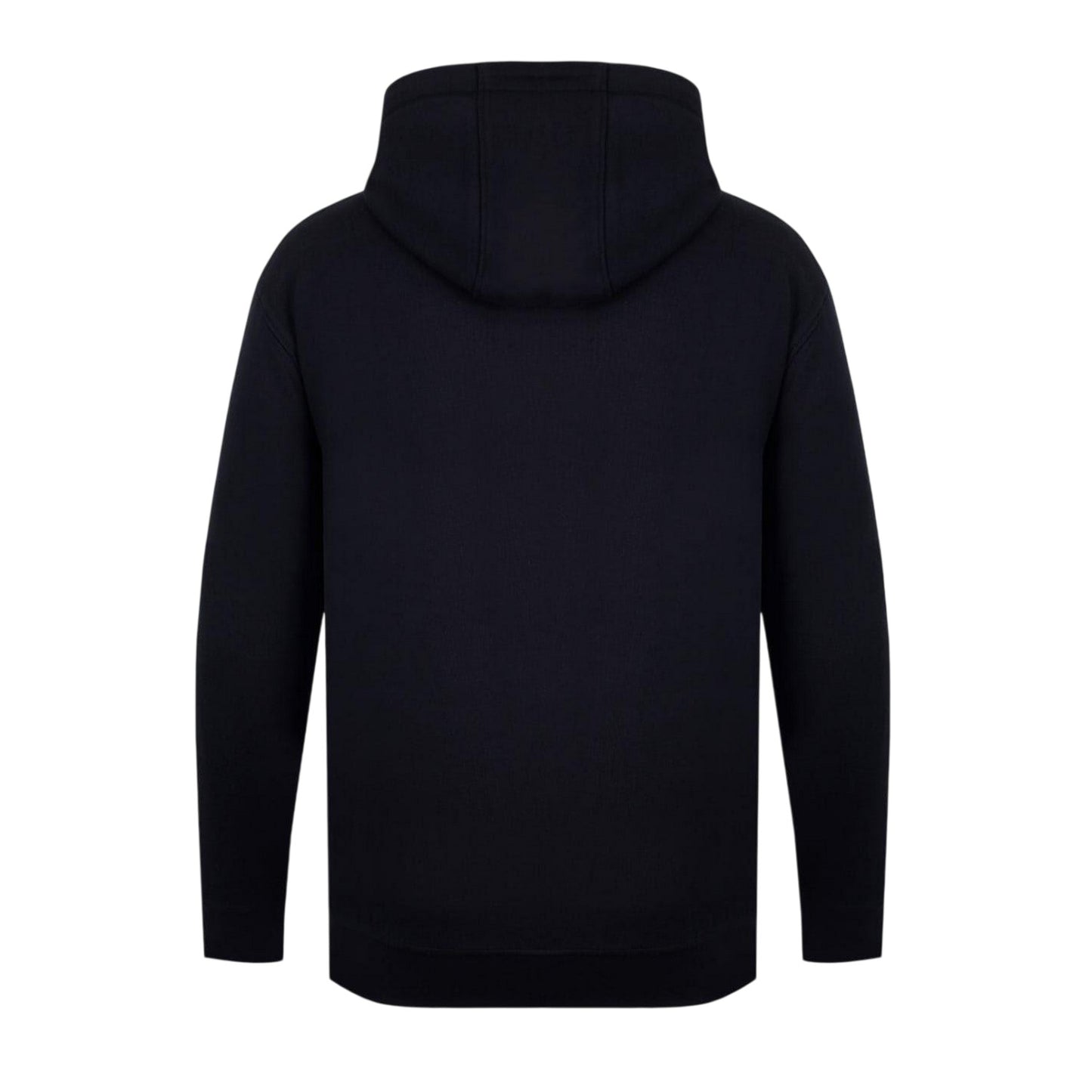 Black - Back - Firetrap Mens Logo Full Zip Hoodie