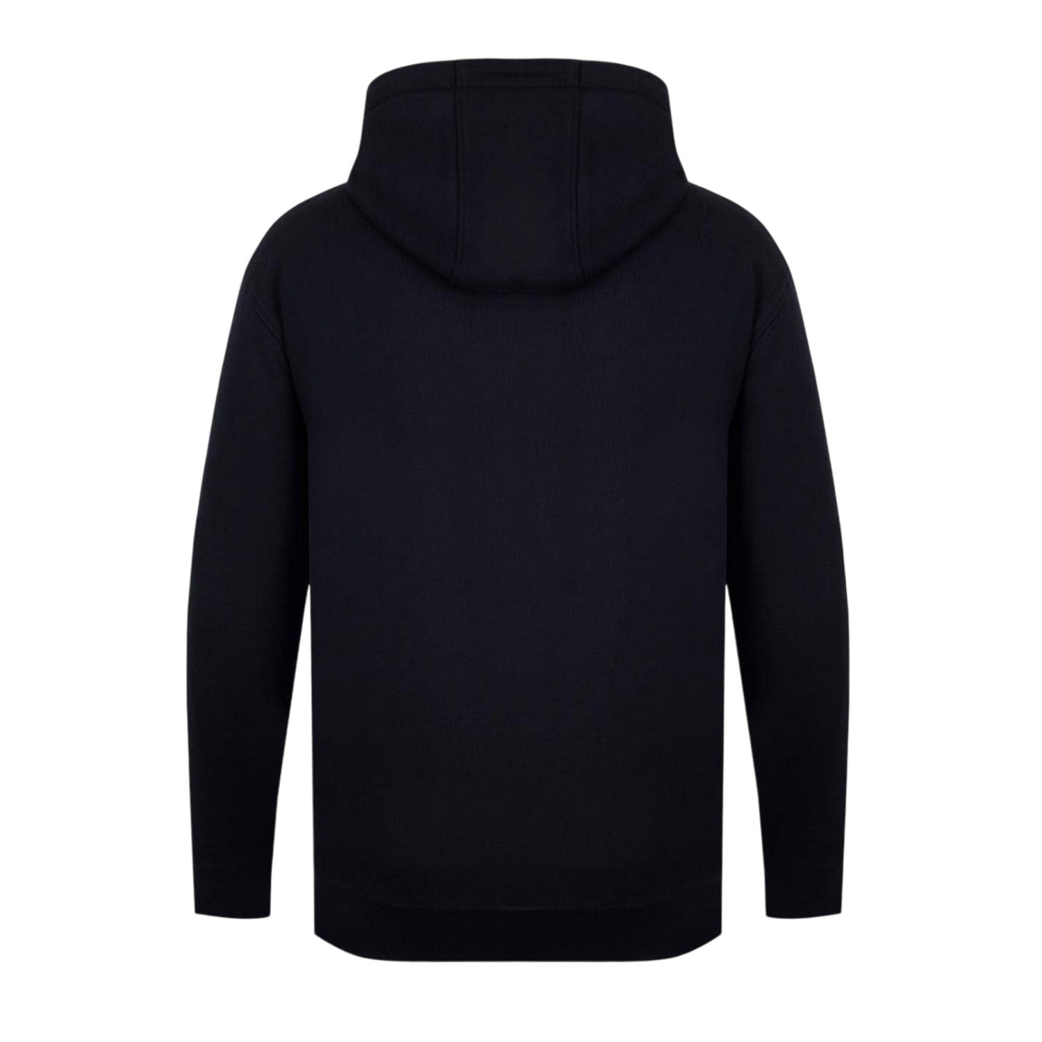 Black - Back - Firetrap Mens Logo Full Zip Hoodie
