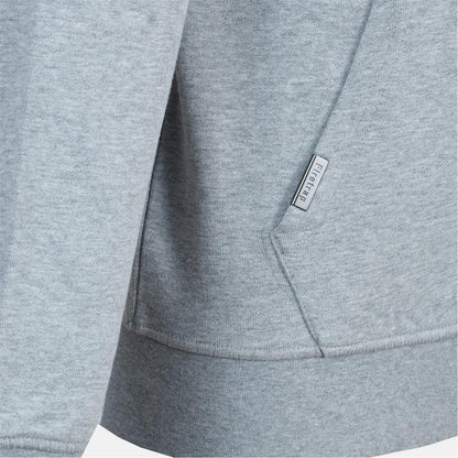 Grey Marl - Lifestyle - Firetrap Mens Logo Full Zip Hoodie