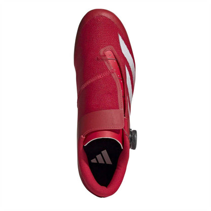 Ruby Red - Lifestyle - Adidas Mens Tempo 3 Stripes BOA Lacing System Cycling Shoes