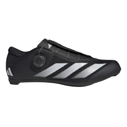 Core Black - Front - Adidas Mens Tempo 3 Stripes BOA Lacing System Cycling Shoes
