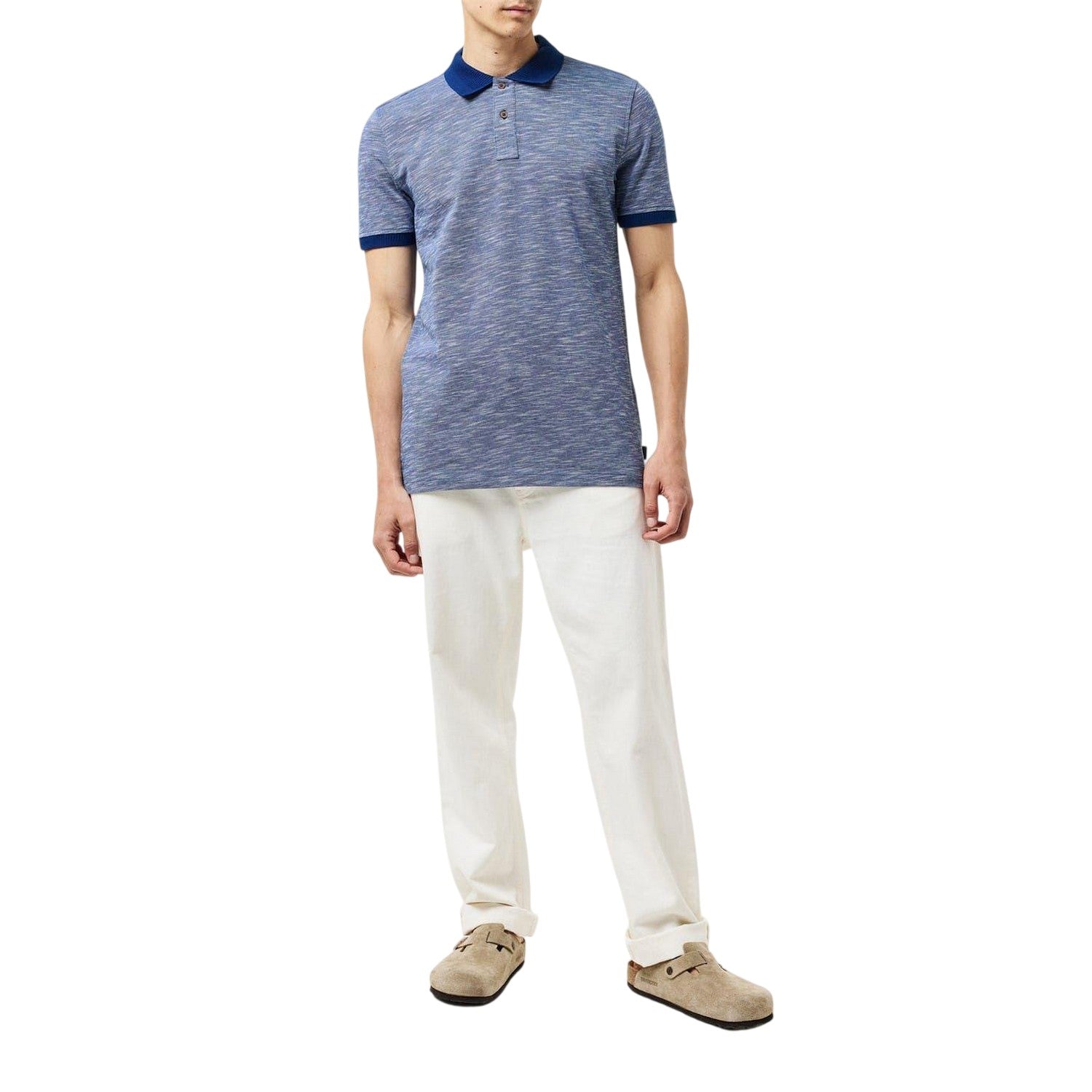 Blue - Lifestyle - Paul Smith Mens Regular Short-Sleeved Polo Shirt