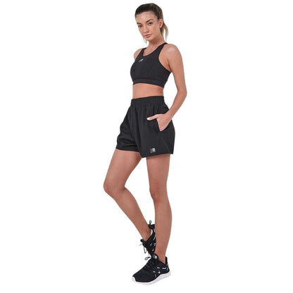 Black - Side - Karrimor Womens-Ladies Medium Support Sports Bra