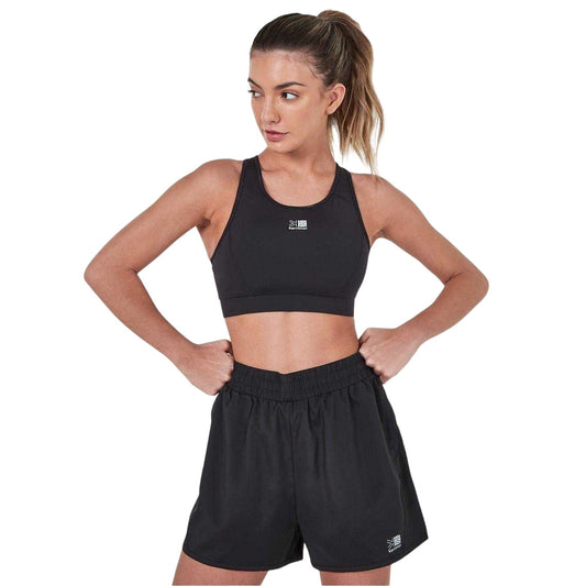 Black - Front - Karrimor Womens-Ladies Medium Support Sports Bra