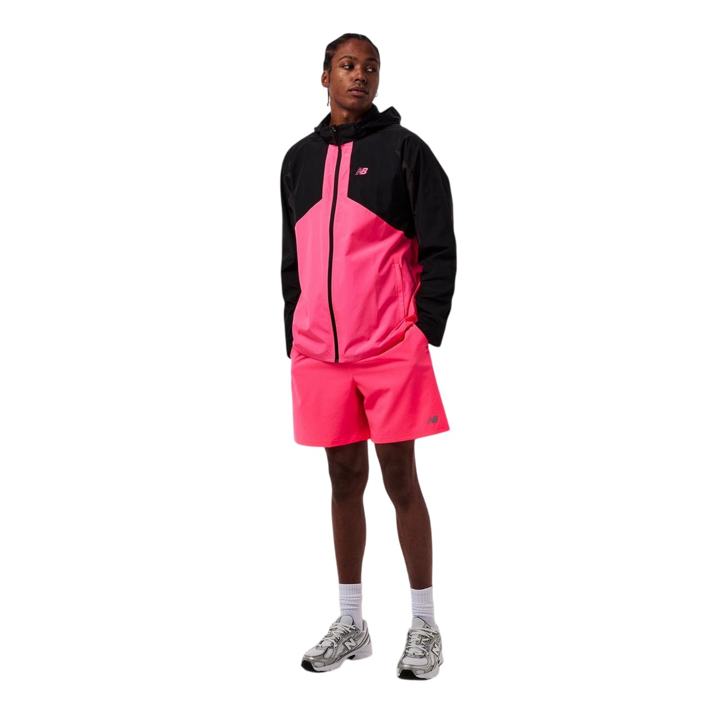 Neon Pink - Lifestyle - New Balance Mens Accelerate Shorts