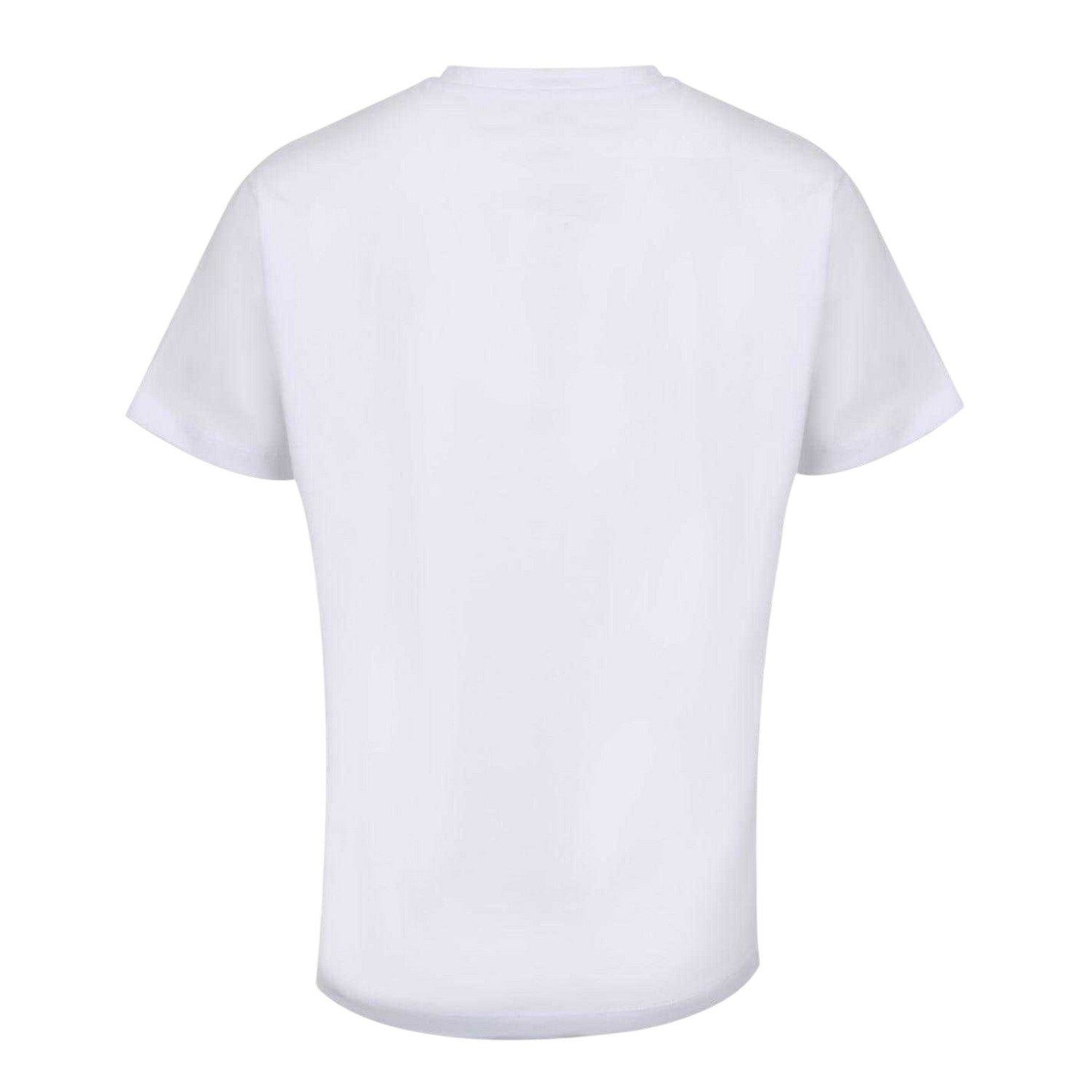 Cream - Back - Biba Womens-Ladies Graphic Print Oversized T-Shirt