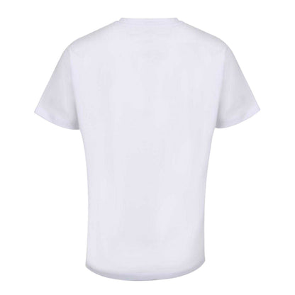 Cream - Back - Biba Womens-Ladies Graphic Print Oversized T-Shirt
