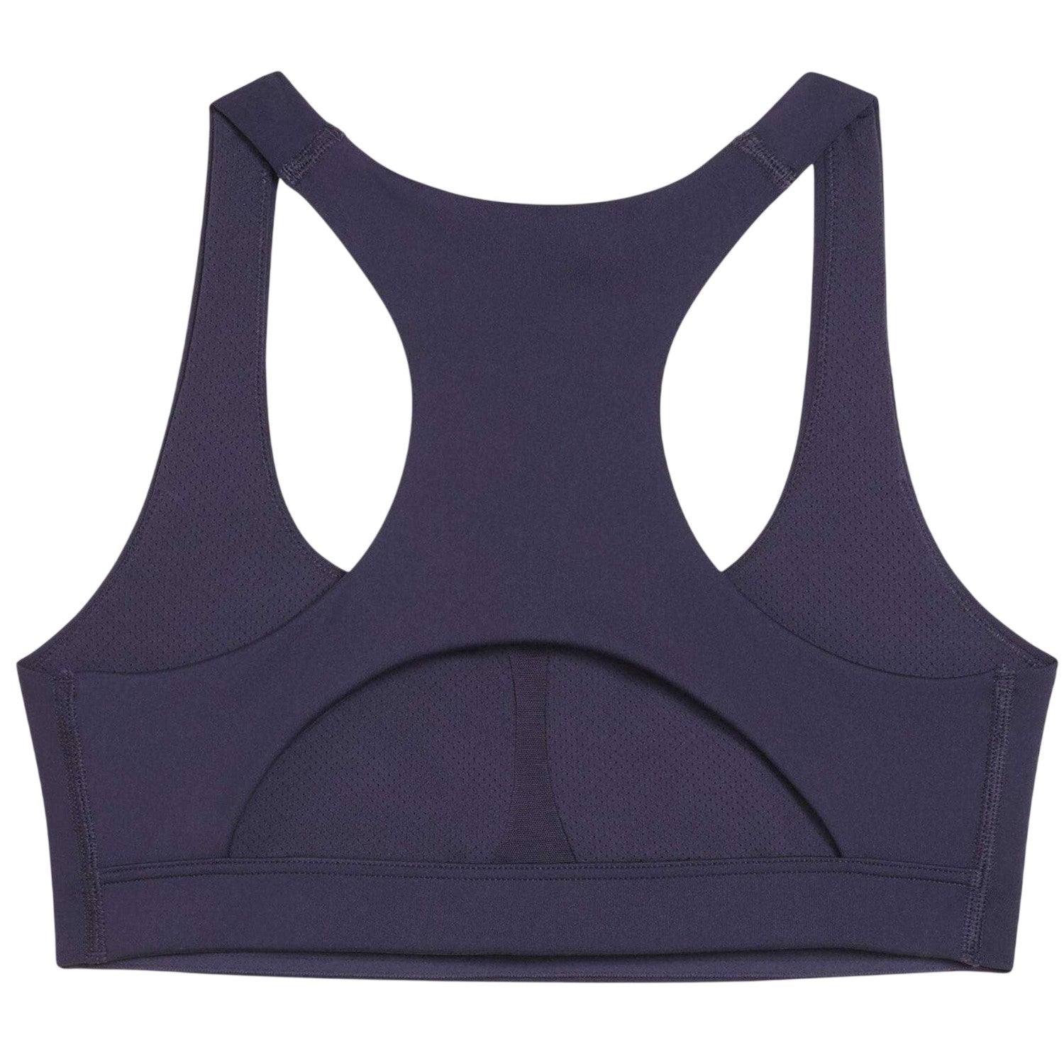 Deep Plum - Back - Puma Womens-Ladies Hyrox Non-Wired Sports Bra