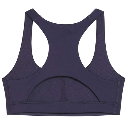 Deep Plum - Back - Puma Womens-Ladies Hyrox Non-Wired Sports Bra