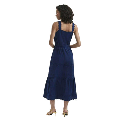 Indigo - Back - Finery Womens-Ladies Maxi Dress