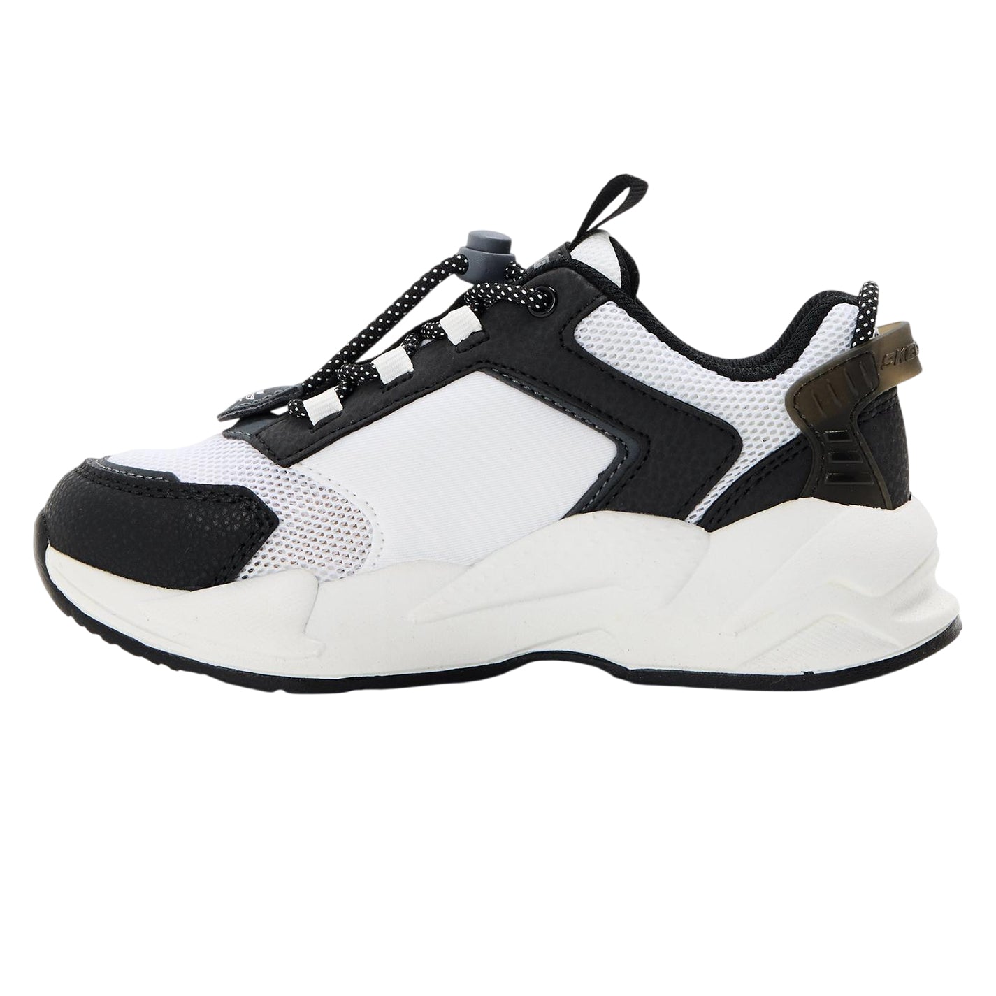 White-Black - Back - Skechers Childrens-Kids Ultrasurge Slip-on Trainers