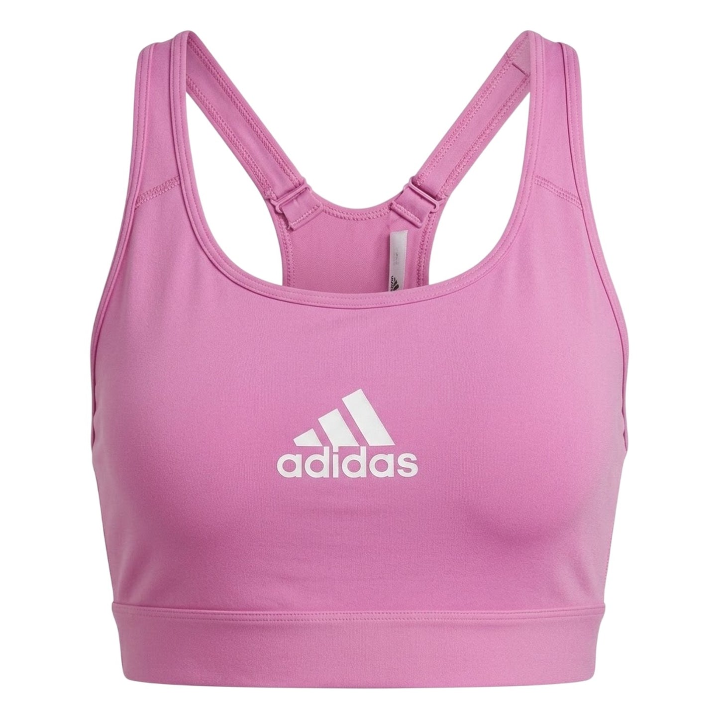 Lilac - Front - Adidas Womens-Ladies Medium Support Sports Bra