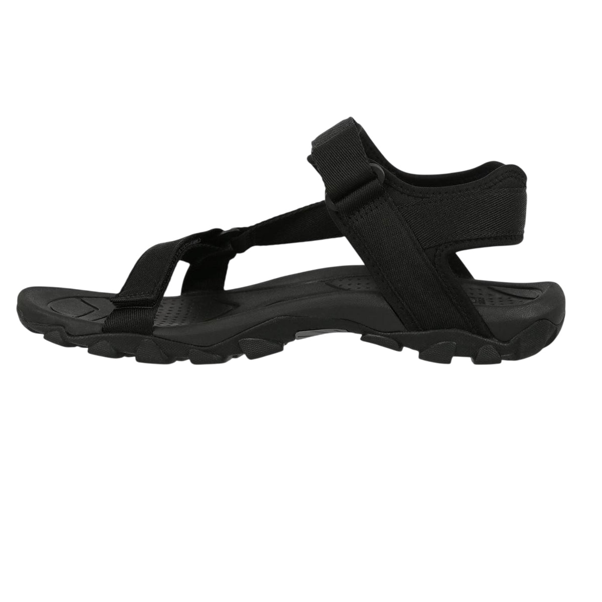 Black - Back - Karrimor Mens Amazon Patterned Walking Sandals