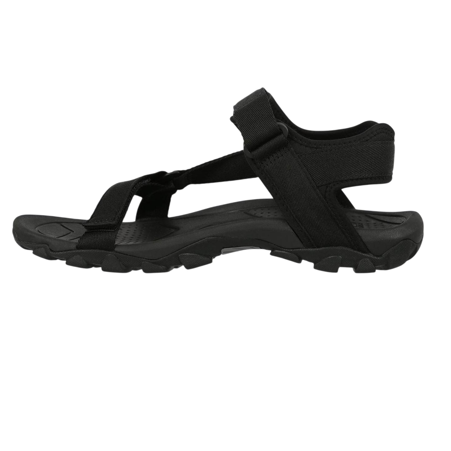 Black - Back - Karrimor Mens Amazon Patterned Walking Sandals