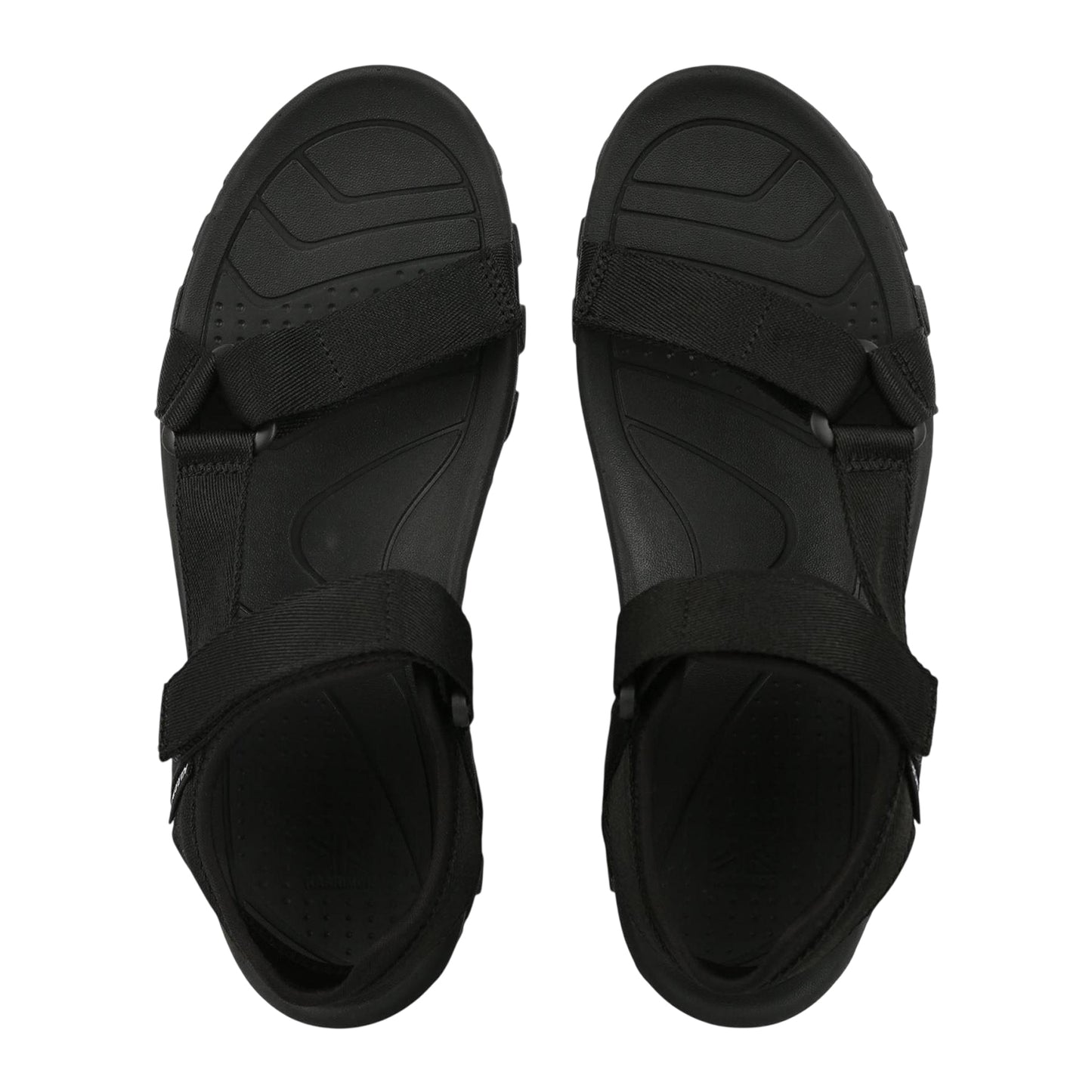 Black - Side - Karrimor Mens Amazon Patterned Walking Sandals