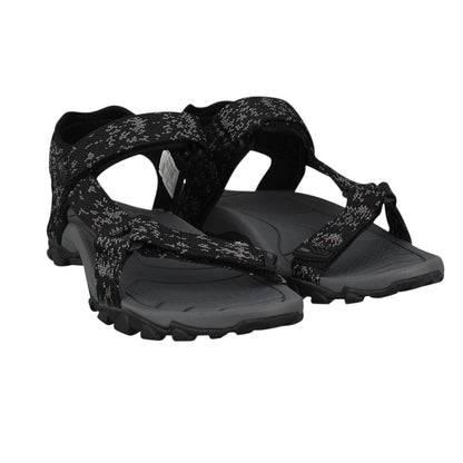 Black-Charcoal - Lifestyle - Karrimor Mens Amazon Patterned Walking Sandals