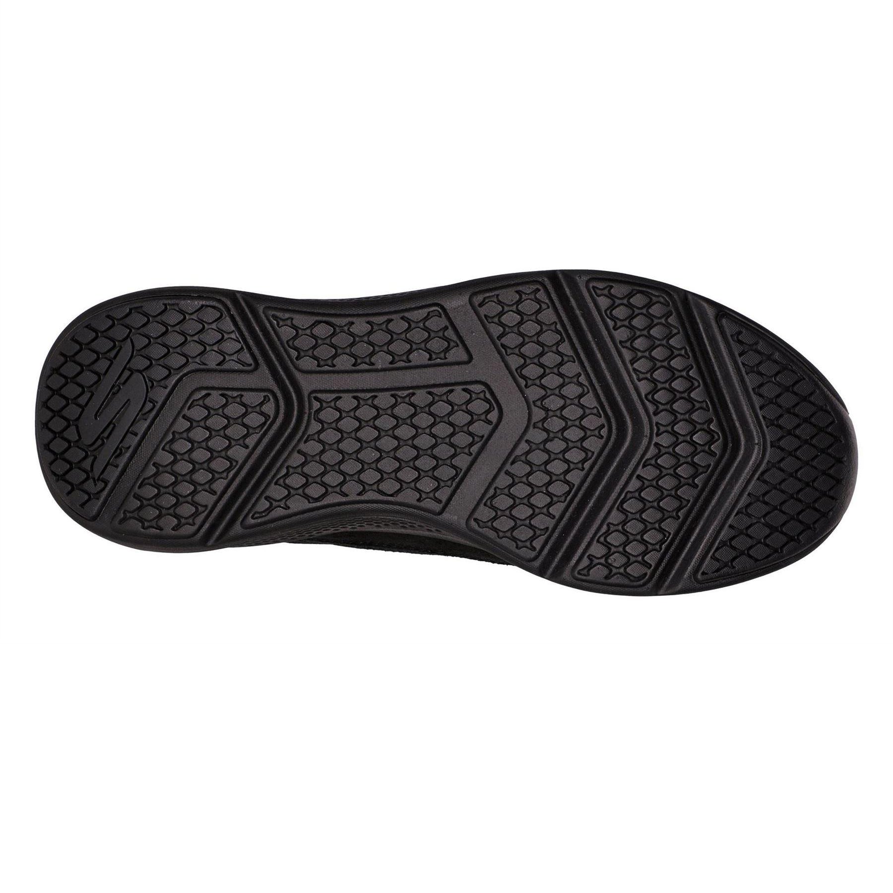 Black-Grey - Lifestyle - Skechers Womens-Ladies OTG Elevate High Top Trainers