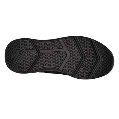Black-Grey - Lifestyle - Skechers Womens-Ladies OTG Elevate High Top Trainers