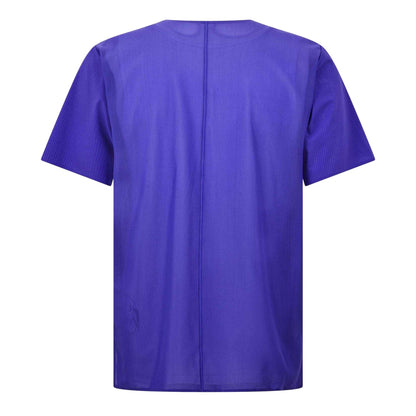 Blue - Back - New Balance Mens Race Day Speckle Logo T-Shirt