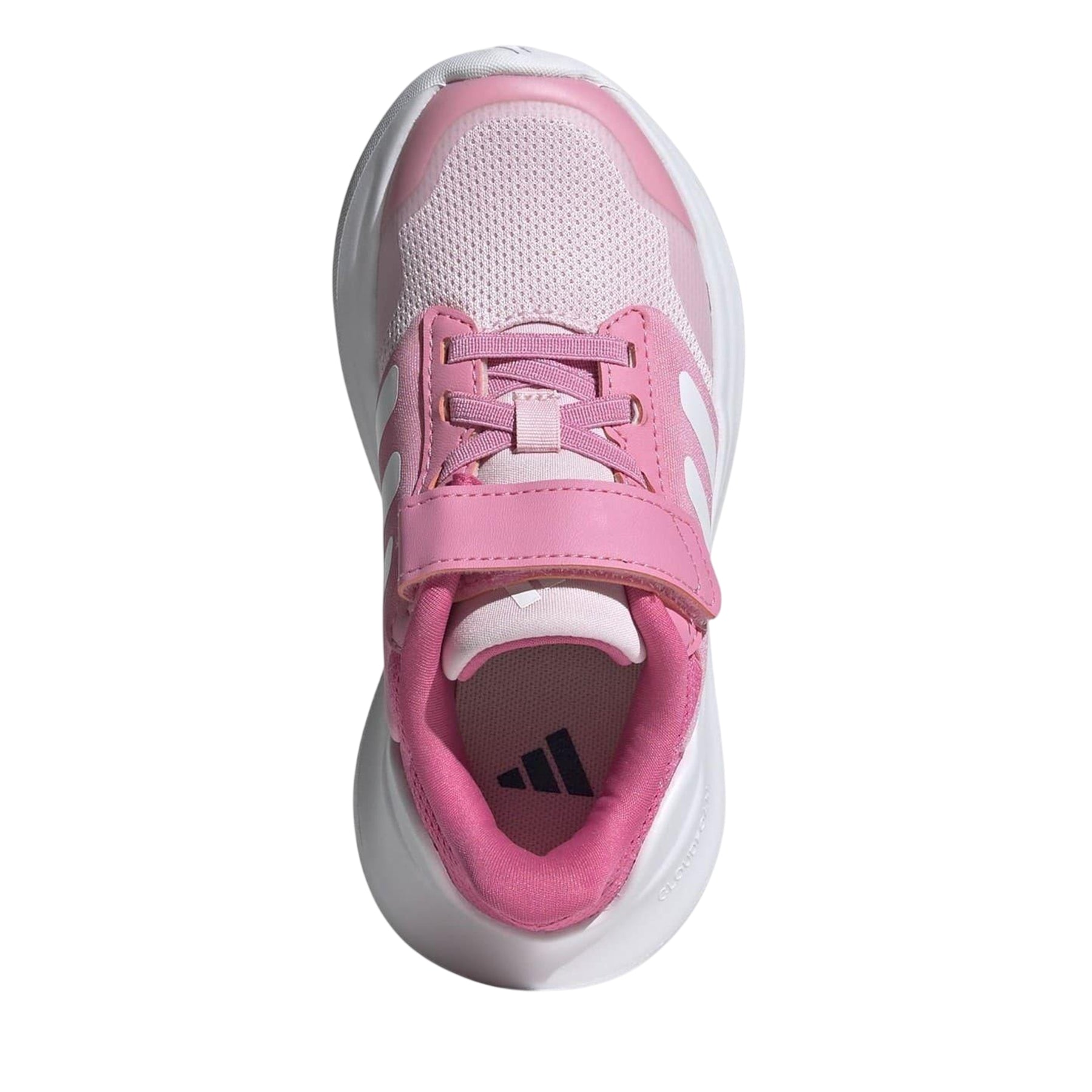 Pink - Side - Adidas Childrens-Kids Tensaur Run 3.0 Low Cut Trainers