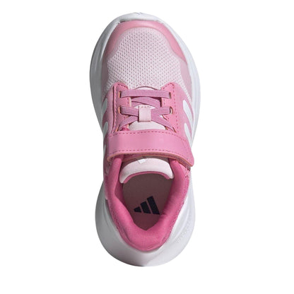 Pink - Side - Adidas Childrens-Kids Tensaur Run 3.0 Low Cut Trainers