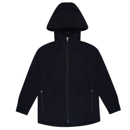 Black - Back - Firetrap Childrens-Kids Full Zip Hoodie And Joggers Set
