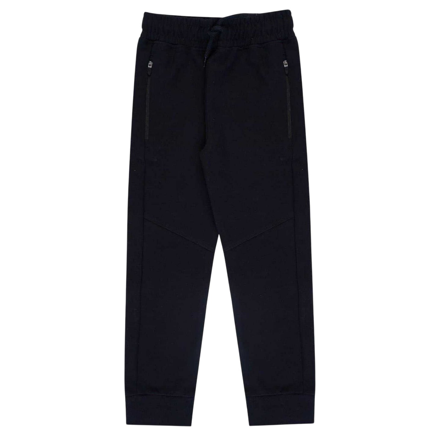 Black - Side - Firetrap Childrens-Kids Full Zip Hoodie And Joggers Set