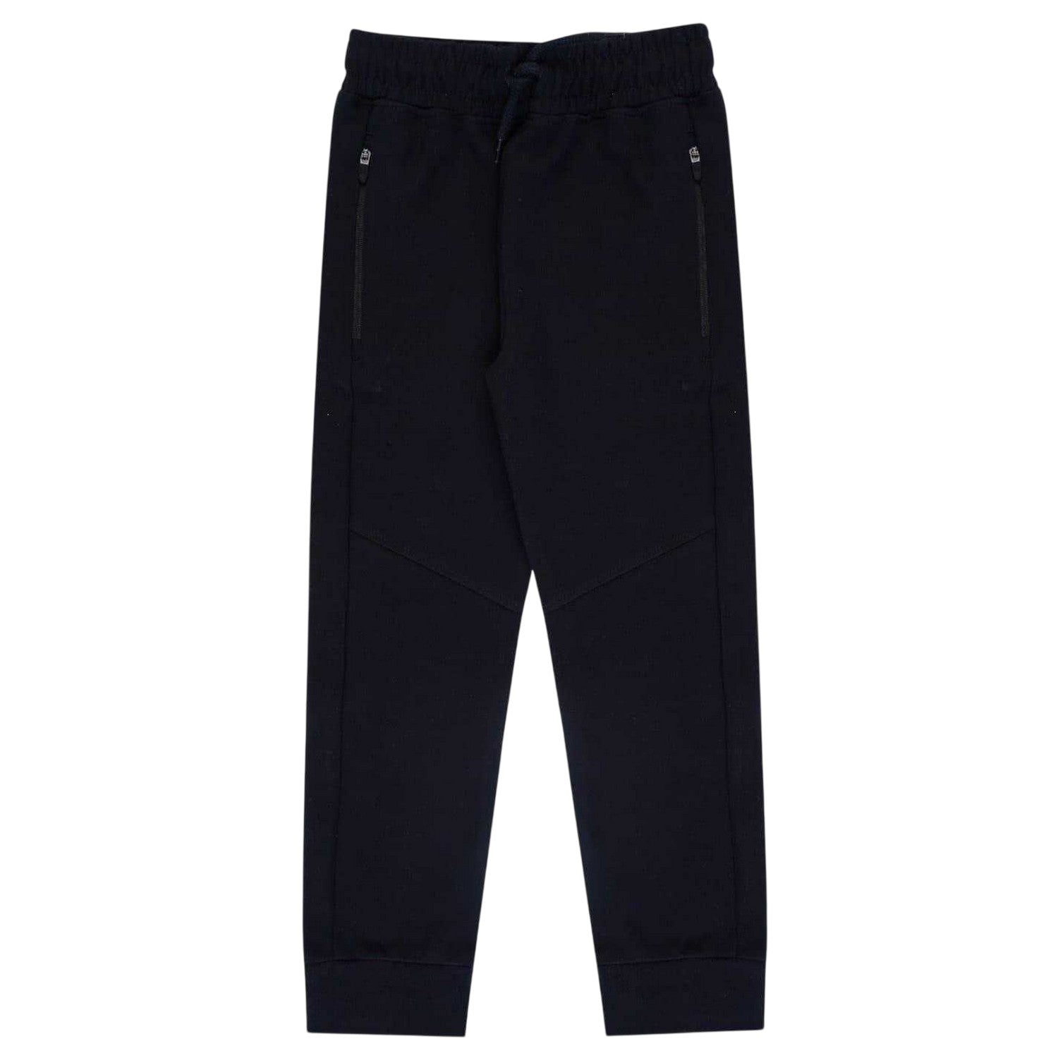 Black - Side - Firetrap Childrens-Kids Full Zip Hoodie And Joggers Set