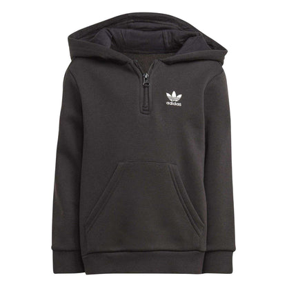Black - Back - Adidas Childrens-Kids Originals Hoodie & Bottom Set