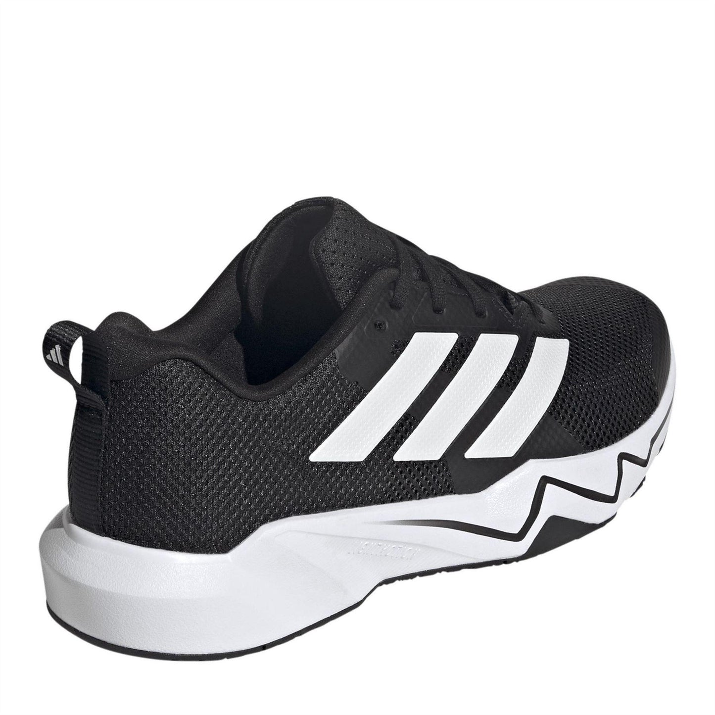 Black - Back - Adidas Mens Rapidmove Go Logo Training Trainers