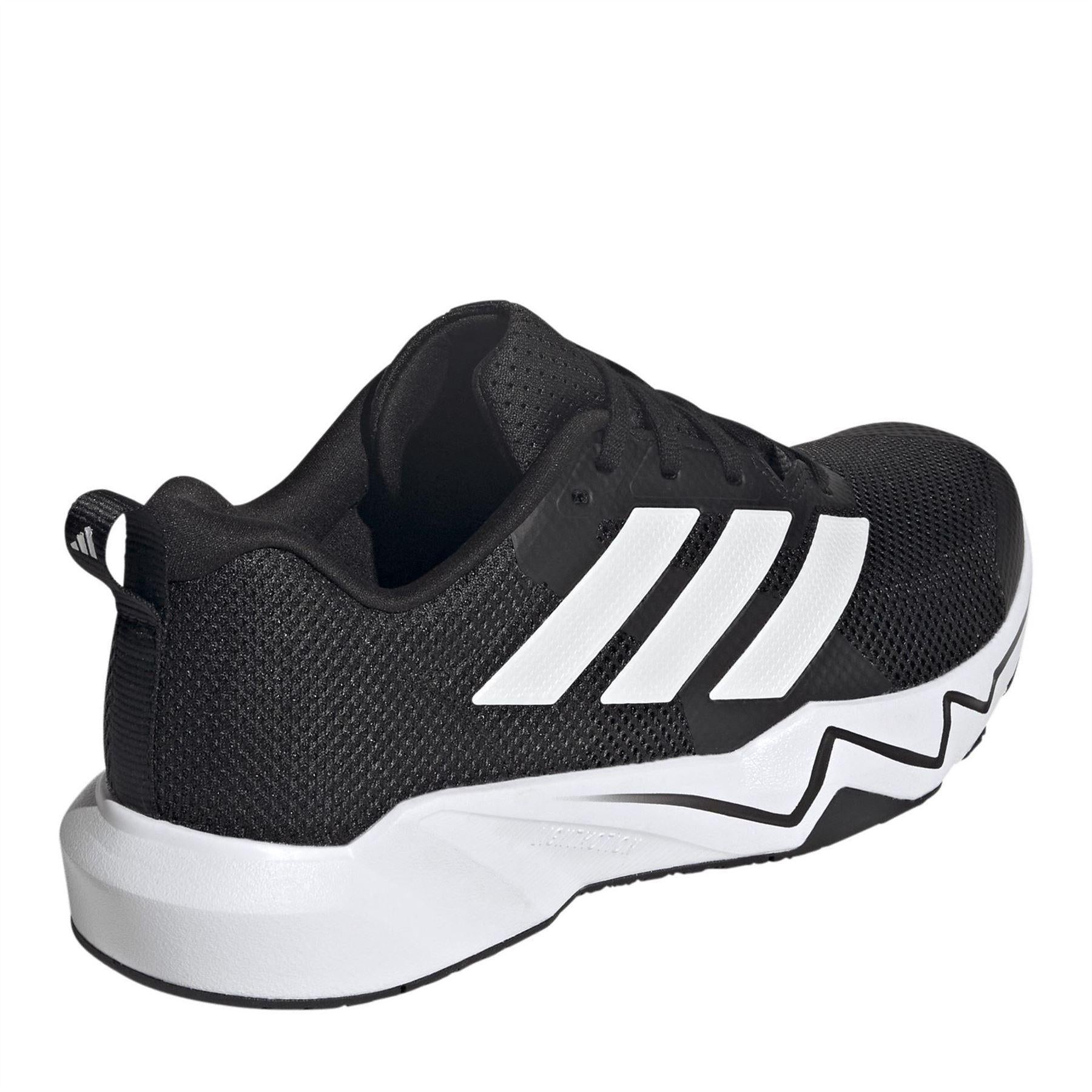 Black - Back - Adidas Mens Rapidmove Go Logo Training Trainers