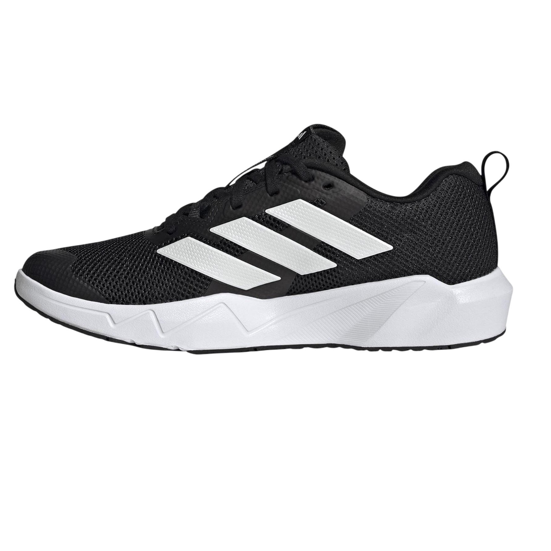 Black - Side - Adidas Mens Rapidmove Go Logo Training Trainers