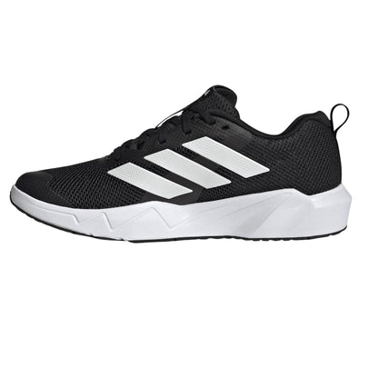 Black - Side - Adidas Mens Rapidmove Go Logo Training Trainers