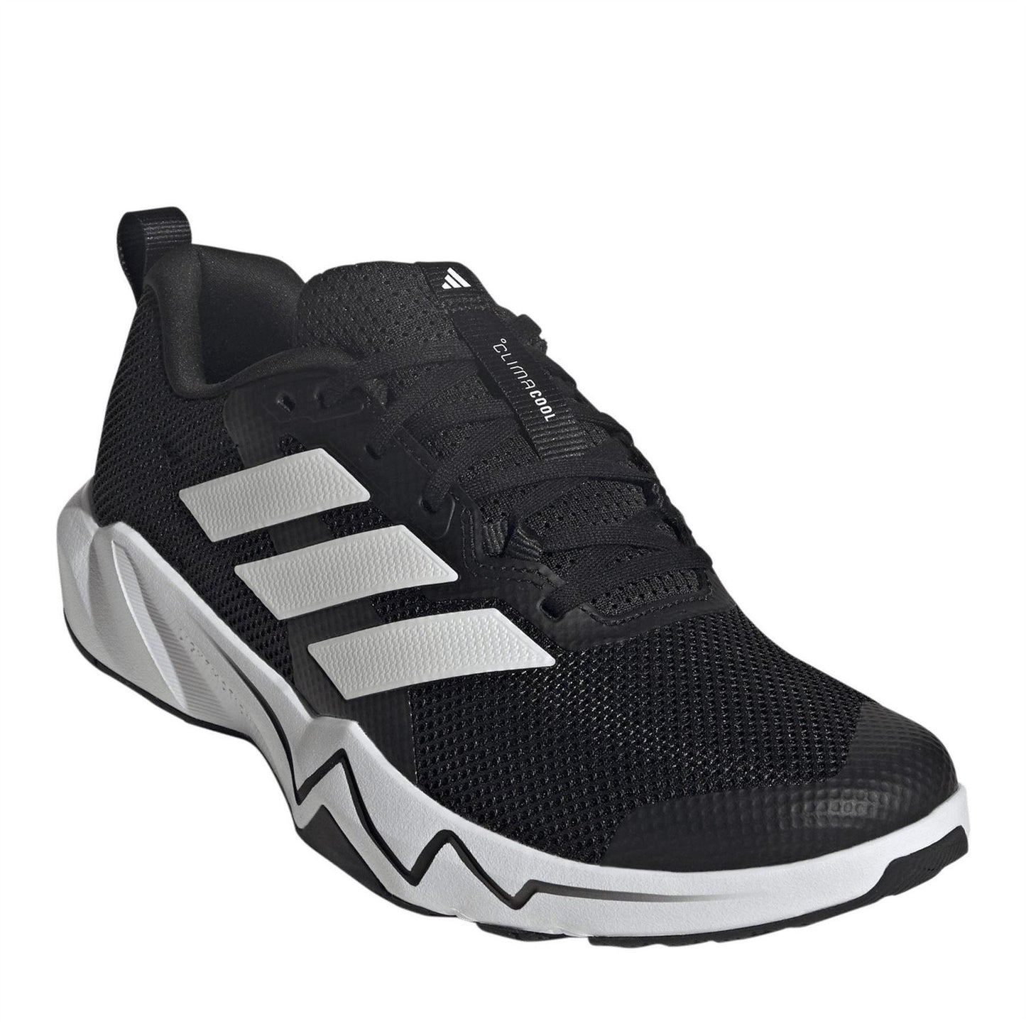 Black - Pack Shot - Adidas Mens Rapidmove Go Logo Training Trainers